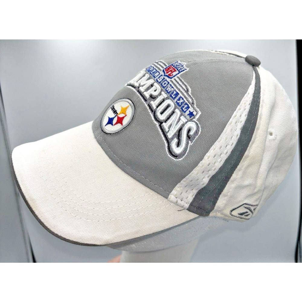 Pittsburgh Steelers Reebok Super Bowl XL Champions NFL 40th Anniversary Hat Cap